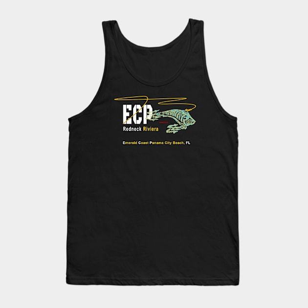 Panama City Beach, Redneck Riviera USA Tank Top by The Witness